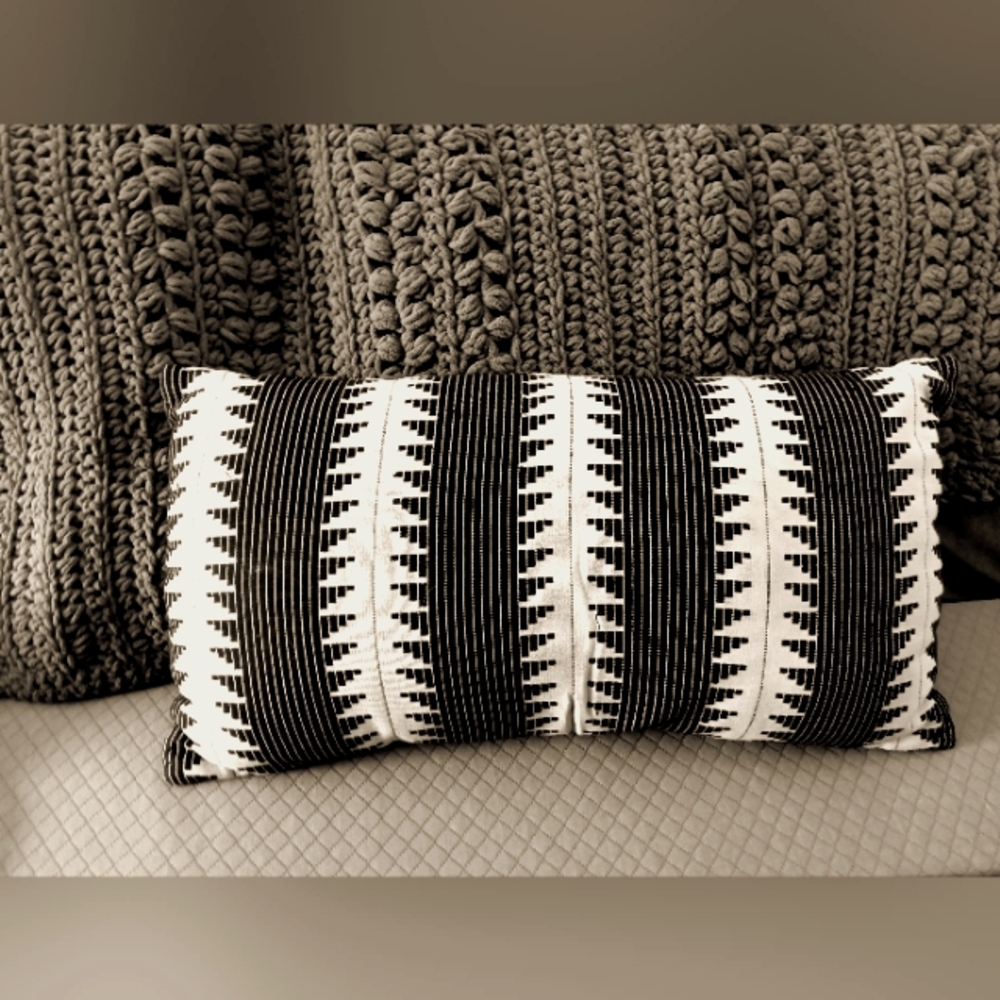 Large BOHO WESTERN Accent pillow